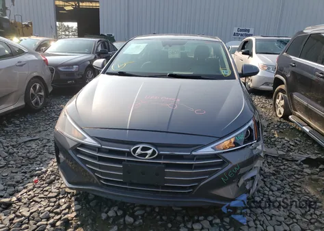 2019 Hyundai Elantra Sel from USA, damaged, VIN 5NPD84LF6KH472727